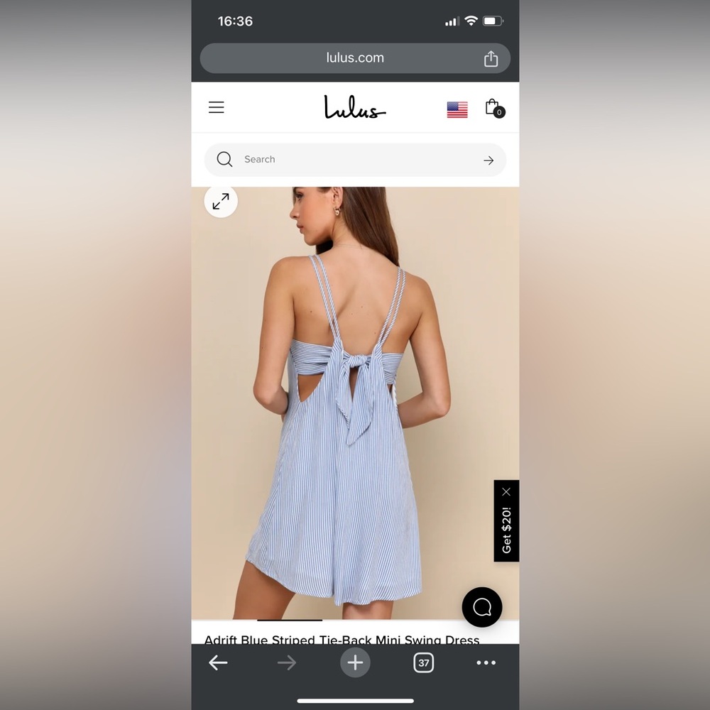 Lulu's Adrift Dress